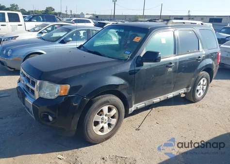2012 Ford Escape Limited из США, поврежденный, VIN 1FMCU0E72CKB19759